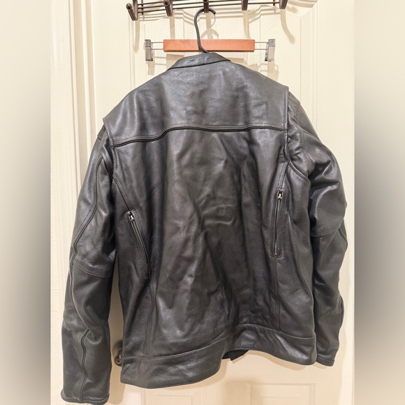 Milwaukee Leather Motorcycle Jacket great condition xl - Picture 2 of 8